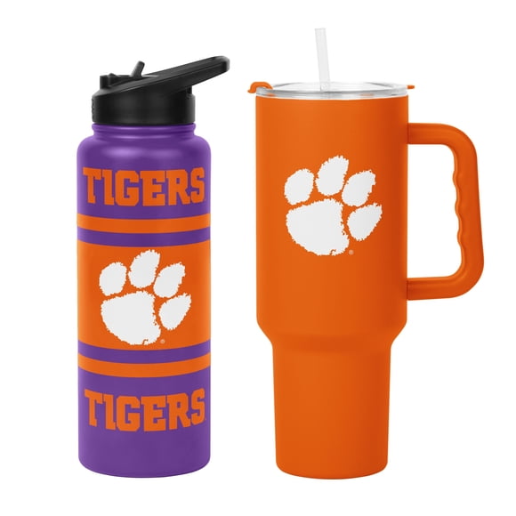 Logo Brands Clemson Tigers Tumbler Set