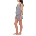 thumbnail image 3 of Gap Women's Ruffle Tank Sleep Set, 3 of 8