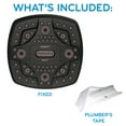 thumbnail image 6 of Oxygenics Square 6-Setting Fixed Shower Head (Assorted Colors), 6 of 13