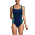 thumbnail image 1 of Lands' End Women's Scoop Neck One-Piece Swimsuit, 1 of 3