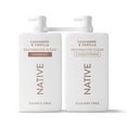 thumbnail image 1 of Native Restorative Clean Shampoo + Conditioner, 34 fl. oz., 2pk., 1 of 10