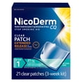 thumbnail image 1 of NicoDerm CQ Nicotine Patches, Step 1, 21 ct., 1 of 9