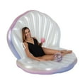 thumbnail image 8 of PoolCandy Giant Oyster Shell Lounge with Glitter Pearl Beach Ball, 8 of 11