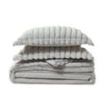 thumbnail image 2 of Member's Mark 3-Piece Channel Faux Fur Comforter Set, Assorted Sizes, 2 of 5