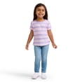 thumbnail image 7 of Levi's Toddler Girls 2-Pack Graphic Tee, 7 of 10