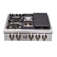 thumbnail image 1 of FORNO Spezia Pro Style Gas Range Top with Cast Iron Grates, 1 of 8