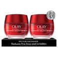 thumbnail image 1 of Olay Ultimate Hydrating Moisturizer with Niacinamide, Collagen Peptide, Skincare for Face, 1.7 oz., 2pk, 1 of 10