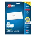 thumbnail image 1 of Avery Easy Peel Address Labels w/ Sure Feed Technology, Inkjet Printers, White, 25 Sheets/Pack, 1 of 9