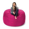 thumbnail image 2 of Comfy Sacks 5' Memory Foam Bean Bag Chair, Assorted Colors, 2 of 4