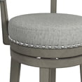thumbnail image 11 of HH2 Home Lawton Wood Counter Height or Bar Height Swivel Stool, 11 of 13