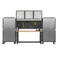 thumbnail image 10 of Seville Classics UltraHD Height Adjustable Workbench, 72" W x 25" D x 28.5”- 42” H, 10 of 16