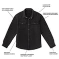 thumbnail image 4 of Member's Mark Mens Fleece Shacket, 4 of 4