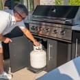 thumbnail image 17 of Range Covered U-Shape Outdoor Kitchen w/ Bar, Grill & Pizza Oven, 17 of 24