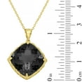 thumbnail image 4 of Solitaire Gemstone Pendant Necklace in 14K Gold, 4 of 6