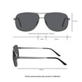 thumbnail image 2 of Member's Mark MMS106 Navigator Sunglasses, 2 of 6