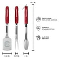 thumbnail image 3 of NCAA 3 pc. Stainless Steel Grill Set, 3 of 5