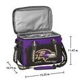 thumbnail image 5 of Logo Brands Baltimore Ravens 36 Can Cooler, 5 of 5