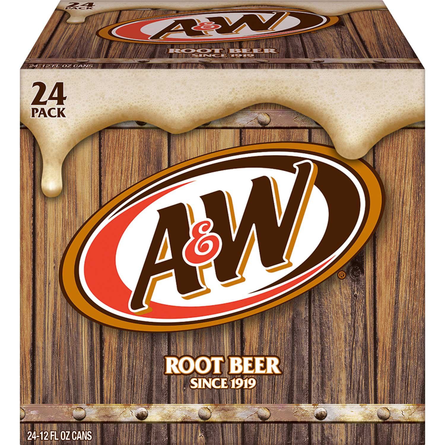 A&W Root Beer 12 fl. oz., 24 pk. - Samsclub.com