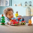 thumbnail image 2 of LEGO DUPLO Town Fire Truck with Hose and Firefighter, 28 pc., 2 of 6
