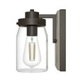 thumbnail image 8 of Hunter Devon Park with Clear Glass Bathroom Vanity Wall Light Fixture, 8 of 8