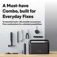 thumbnail image 2 of HOTO 40-Piece Household Tool Kit with Smart LED 3 Torque Electric Screwdriver, 2 of 9