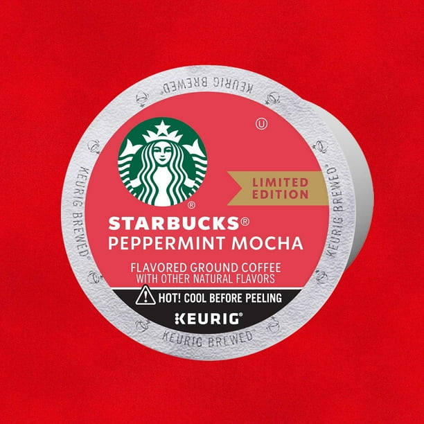 Peppermint Mocha Best Mocha K Cups Clover Valley Peppermint Mocha Medium  Roast Coffee 12 Single Serve