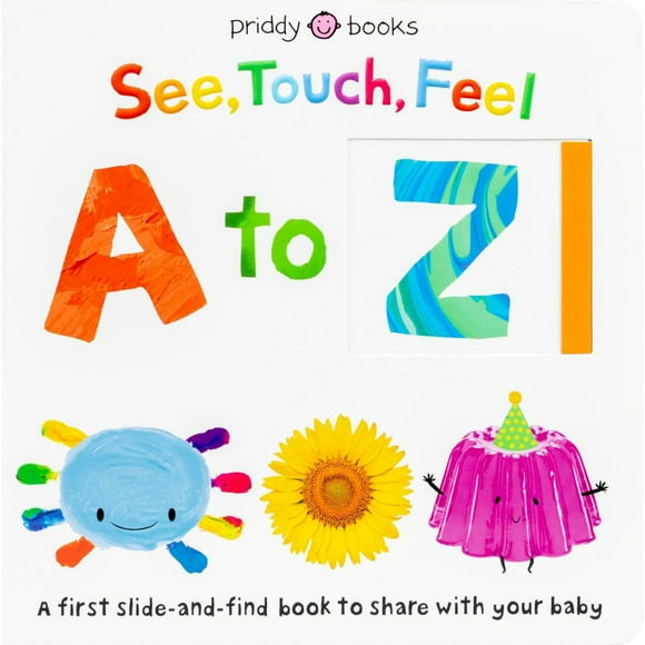 See Touch Feel: A to Z, Board Book