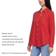 thumbnail image 5 of Gap Women's Linen Blend Button-Down Shirt, 5 of 10