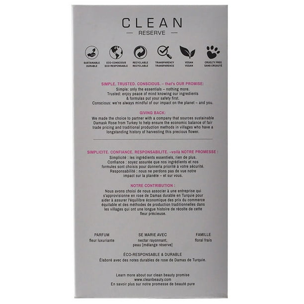 Clean Reserve Lush Fleur Eau de Parfum, 3.4 fl. oz. - Samsclub.com