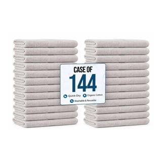 Simpli-Magic Quick Dry Lightweight Cotton Hand Towels – Multi-Use Wash Towels, 16” x 27” Assorted Packs