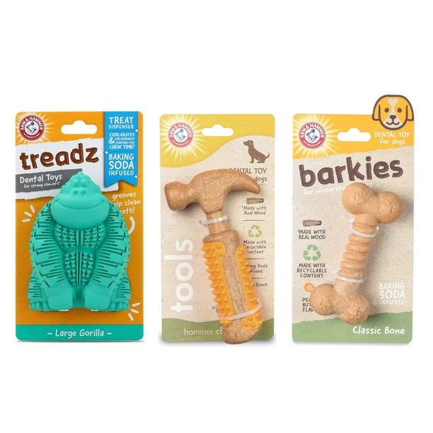 SnuggleDreams X ThomasKong 9枚セット DMD Arm & Hammer Dental Dog Toys, Variety Pack, 3 ct. - Samsclub.com