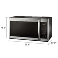 thumbnail image 3 of Magnavox, 1.7 Cu. Ft. Over the Range Microwave Oven, Stainless Steel, 3 of 16