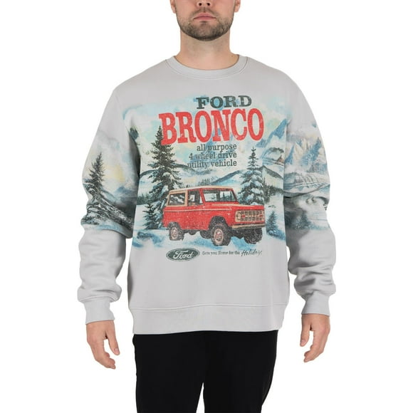 Men's Holiday Crewneck Fleece Sweatshirt
