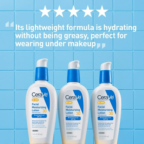 CeraVe Facial Moisturizing Lotion 3本セット CeraVe Facial Moisturizing Kit, AM + PM, 2pk, 3oz each | eBay