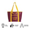 thumbnail image 2 of Logo Brands Washington Commanders Gameday Insulated Tote, 2 of 3
