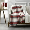 thumbnail image 1 of Member's Mark Plaid Faux Fur Throw, 60"x70", 1 of 3