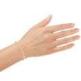 thumbnail image 2 of Lab Created Tennis Bracelet in 14K Gold, 2 of 7