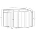 thumbnail image 17 of Keter Artisan 11' x 7' Customizable Storage Shed, 17 of 19