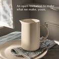 thumbnail image 3 of Over&Back Coupe Stoneware Pitcher, 42oz, 3 of 7