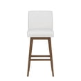 thumbnail image 3 of HH2 Home Parson Wood Adjustable Height Swivel Bar Stool, 3 of 19