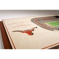 thumbnail image 4 of YouTheFan Texas Longhorns 17"x13" 3D 5 Layer Stadium View Wall Art, 4 of 5