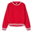 thumbnail image 6 of Sam Edelman Women's Logo Fleece Sweatshirt, 6 of 8