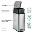 thumbnail image 7 of Tramontina Space-Saving 2-Pack 2-Gallon Step Cans, 7 of 12