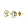 thumbnail image 6 of Lab Created Diamond Pendant & Earring Set in 14K Gold, 3.00 C.T.T.W., 6 of 6