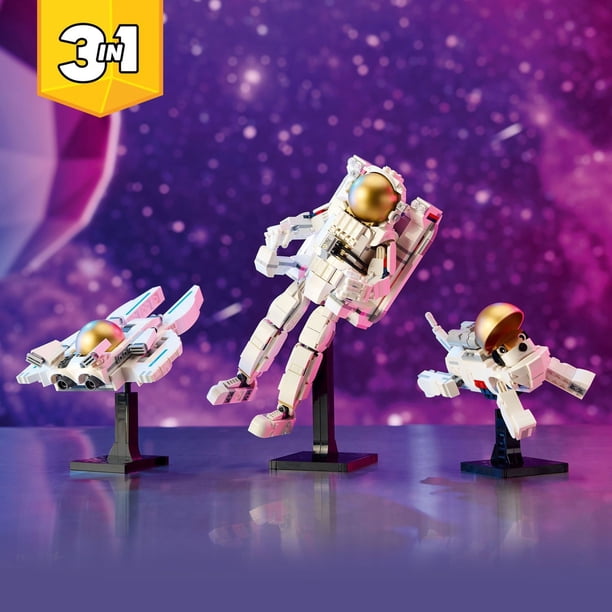 LEGO Creator 3in1 Space Astronaut Toy Building Set, 647 pcs
