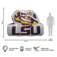 thumbnail image 4 of Logo Brands LSU Tigers Pre-Lit 7’x10’ Team Inflatable, 4 of 6