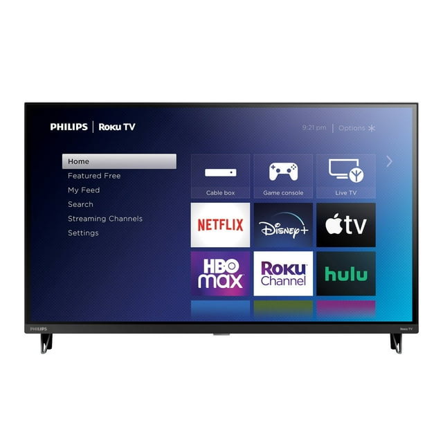Philips 32" Class HD Roku Smart Borderless LED HDTV - 32PFL6452/F7