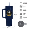 thumbnail image 3 of Logo Brands Notre Dame Fighting Irish Stainless Steel Leakproof Tumbler, 3 of 6