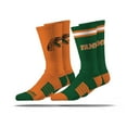 thumbnail image 1 of Florida A&M Rattlers Adult 2-Pack Crew Socks, 1 of 3