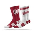 thumbnail image 1 of Indiana Hoosiers Adult 2-Pack Crew Socks, 1 of 3